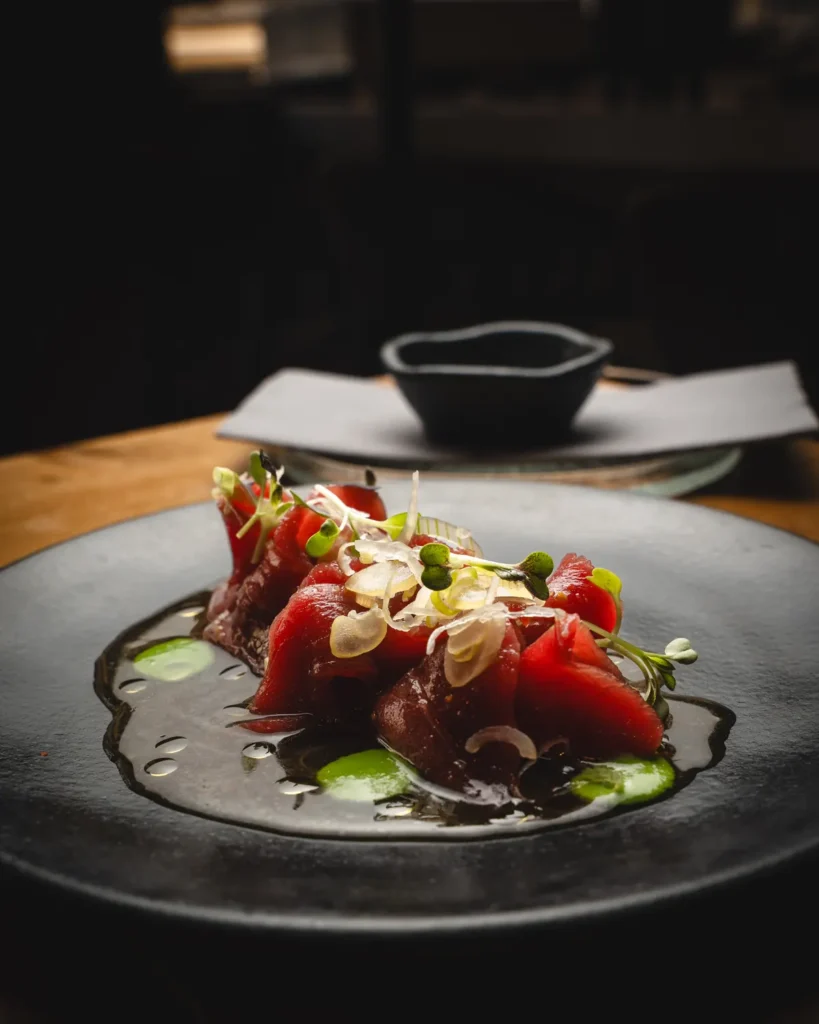 Fotografía gastronómica para Arume Sake Bar