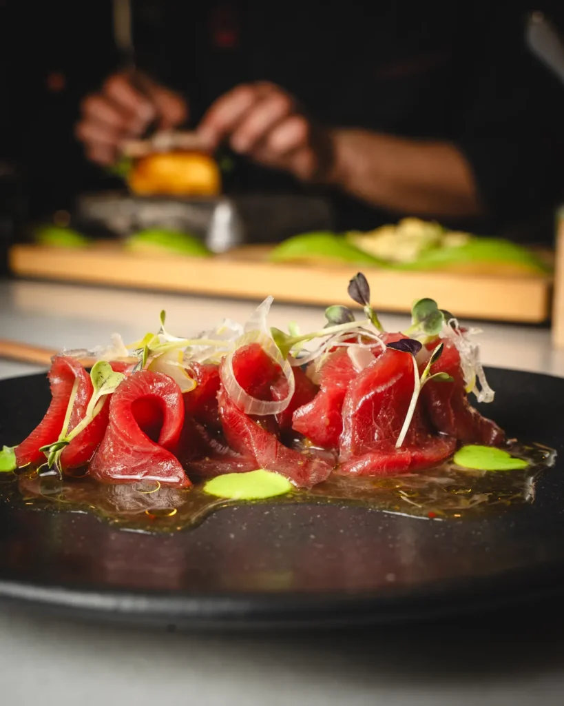 Fotografía gastronómica para Arume Sake Bar