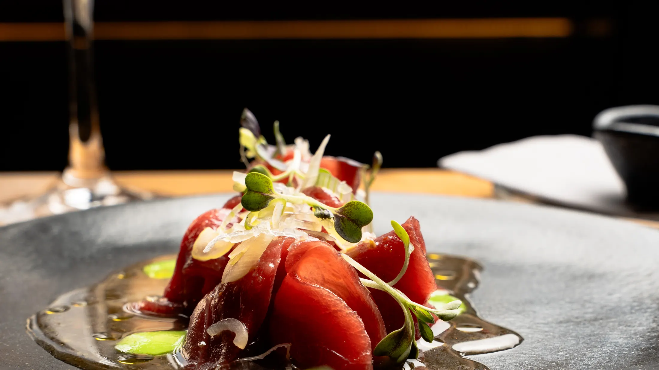 Fotografía gastronómica para Arume Sake Bar