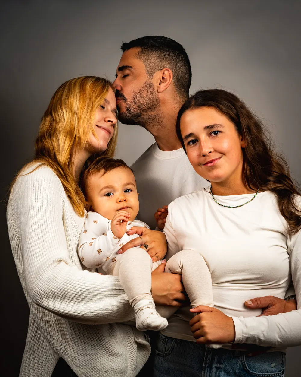 Sesión en familia para Victor y Marie