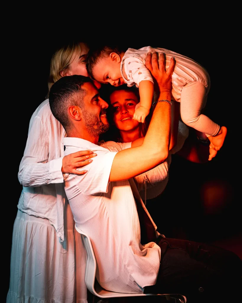 Sesión en familia para Victor y Marie