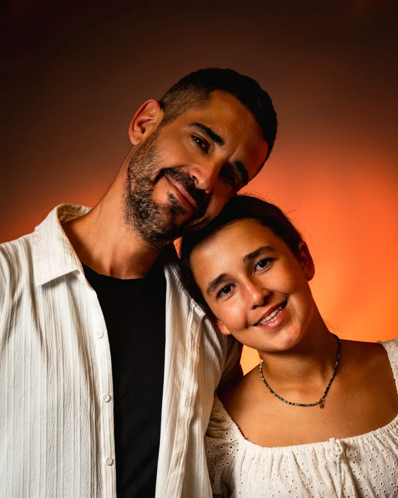 Sesión en familia para Victor y Marie